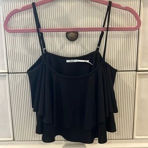 Kimchi Black Crop Top